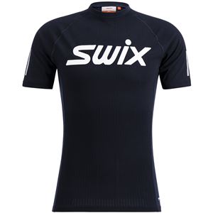Swix Roadline RaceX funkční triko krátký rukáv black/dark navy XL