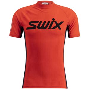 Swix Roadline RaceX funkční triko krátký rukáv fiery red/dark navy L