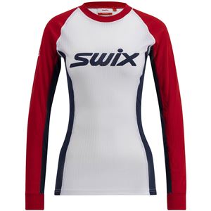 Swix RaceX dámské funkční triko red/bright white XL