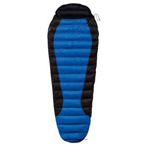 Warmpeace Viking 300 170 cm péřový spací pytel blue/grey/black Levý zip