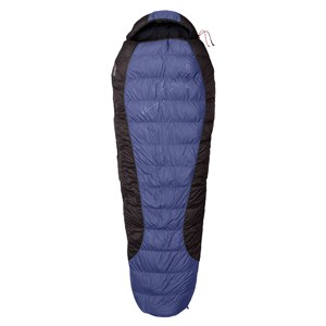 Warmpeace Viking 600 170cm péřový spací pytel blue/grey/black Levý zip