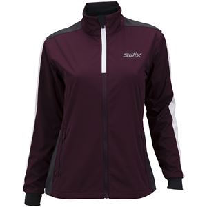 Swix Cross Jacket dámská bunda Dark Aubergine S