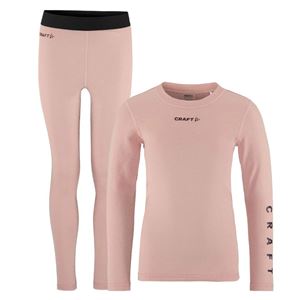 Craft Core Warm Baselayer Junior set  růžová 158/164