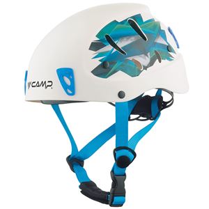 Camp Armour horolezecká helma white/light blue 50-57cm