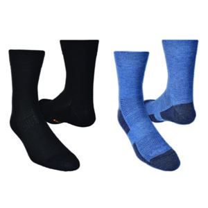 Vavrys Light Trek CoolMax 2-pack ponožky modrá+černá 37-39