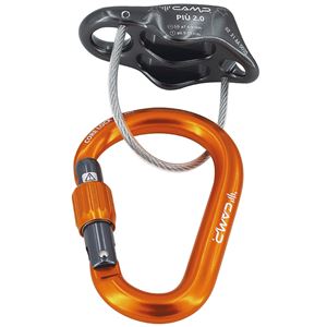 Camp Piu 2.0 Belay Kit slaňovací set gun metal  