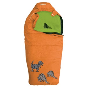 BOLL Patrol Lite dětský spacák orange/lime Levý zip