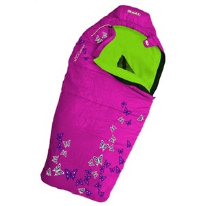 BOLL Patrol Lite dětský spacák fuchsia/lime Levý zip