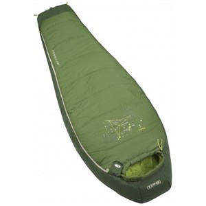 BOLL STELLAR dětský spacák eucalyptus/forestgreen Levý zip