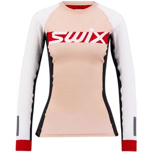 Swix Carbon RaceX dámské funkční triko dlouhý rukáv peach whip L