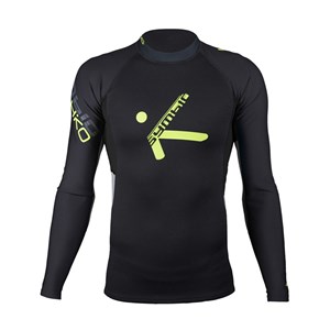 Hiko Symbio neoprénové triko dlouhý rukáv  černá/lime L