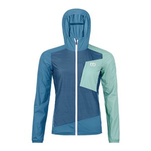 Ortovox Windbreaker Jacket dámská bunda Petrol blue XS