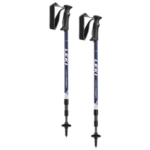 Leki Voyager trekové hole white/dark blue  