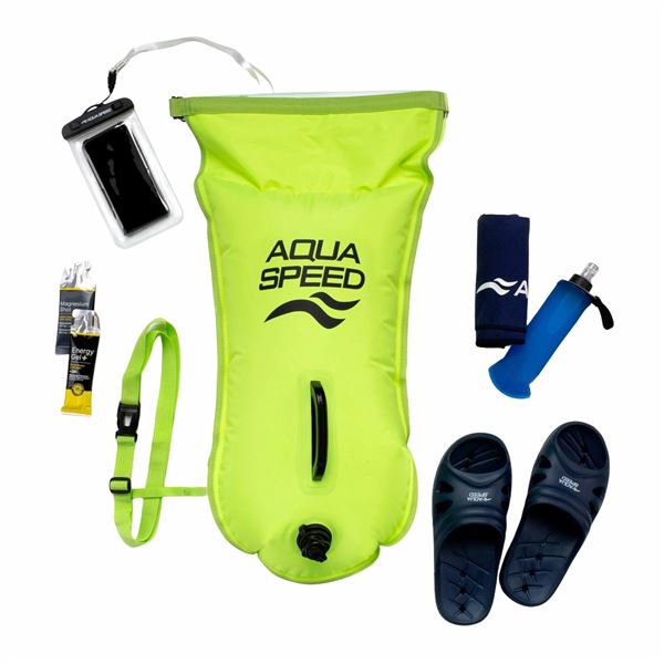 Aqua Speed OPEN WATER plavecká bójka a suchý vak