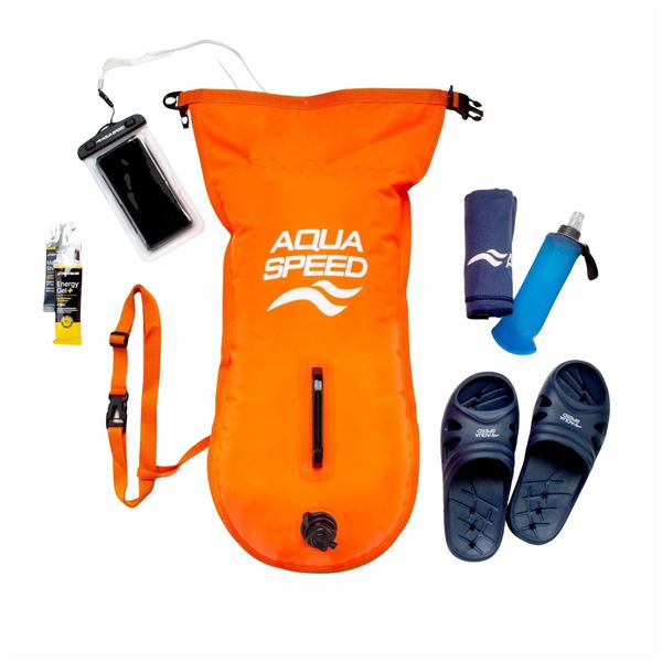 Aqua Speed OPEN WATER plavecká bójka a suchý vak