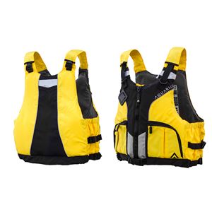 Aquarius MQ PRO plovací vesta Yellow-black XXL