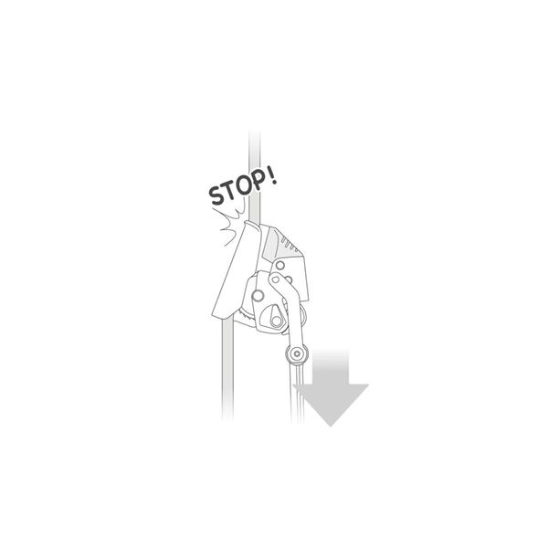 Petzl ASAP LOCK pohyblivý zachycovač pádu