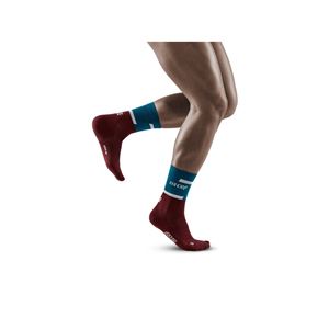 CEP běžecké ponožky 4.0 pánské Petrol/DarkRed 39-44