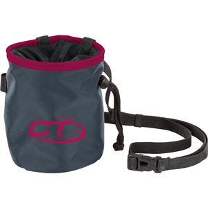 Climbing Technology Cylinder Chalk Bag pytlík na magnézium anthracite/violet  