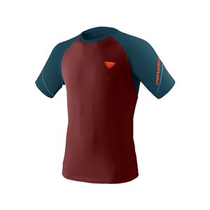 Dynafit Alpine Pro S/S Tee Man pánské funkční triko syrah S