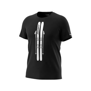 Dynafit Graphic CO M S/S Tee pánské triko Blackout SKIS L