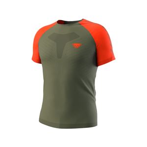 Dynafit Ultra 3 S-Tech S/S Tee pánské funkční triko Thyme L-XL