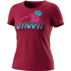 Dynafit Transalper Graphic S/S Tee dámské triko Beet red M