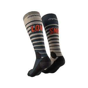 Dynafit FT Graphic Socks ponožky rock khaki 39-42