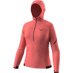 Dynafit TRAVERSE THERMAL 1/2 ZIP W dámská mikina magenta M