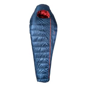 Patizon Dpro 890 M péřový spací pytel Navy/Red Levý zip