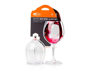 GSI Nesting Red Wine Glass Set sada pohárů na červené víno