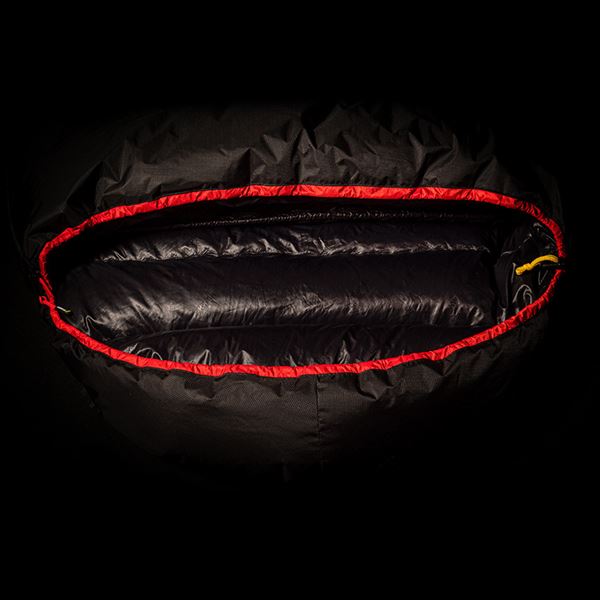 Kwak Kuňka 200cm (zip do tvaru J) péřový spací pytel
