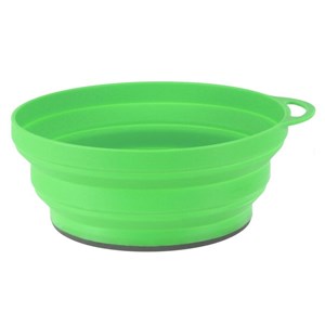 Lifeventure Silicone Ellipse Flexi Bowl skládací miska  Green  