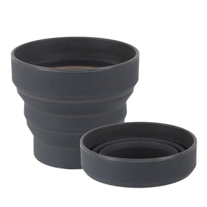 Lifeventure Ellipse Flexi Mug hrnek graphite  