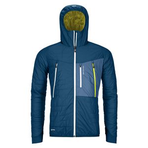 Ortovox Swisswool Piz Boé Jacket pánská bunda Petrol Blue XXL