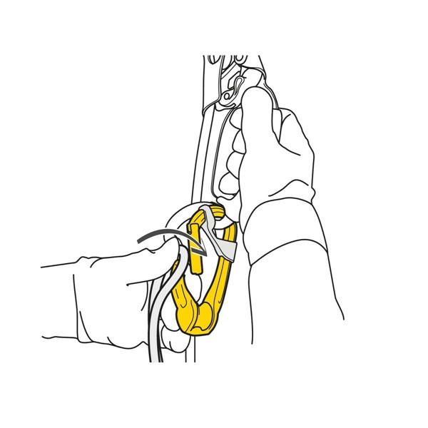 Petzl Rollclip Triact-Lock karabina