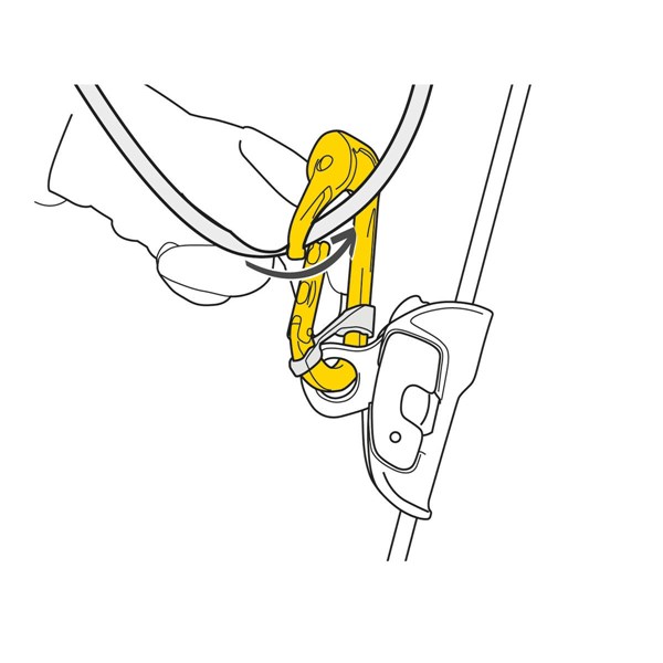 Petzl Rollclip Triact-Lock karabina