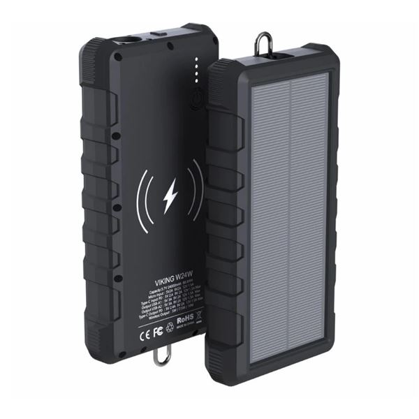 Viking W24W 24000mAh solární powerbanka