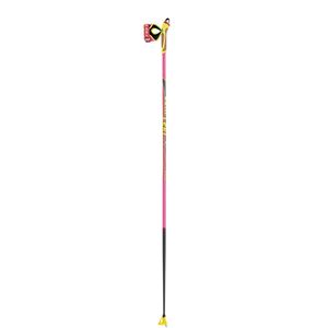 Leki HRC MAX F NeonPink karbonové hole na běžky   150cm