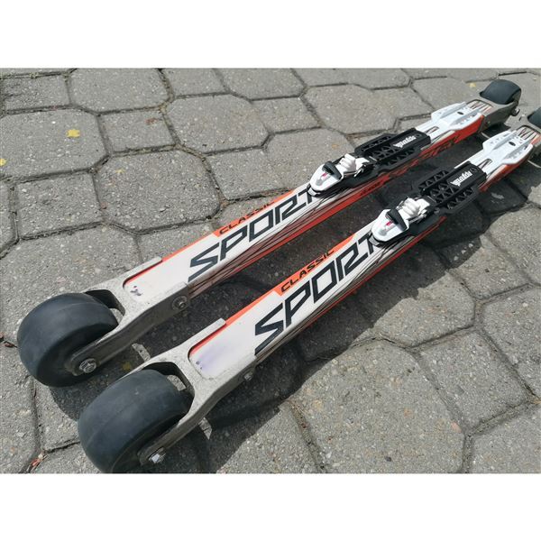 Sporten Fiberglass Classic kolečkové lyže - bazar