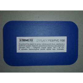 Záplaty PES/PVC 1100 g - 5 ks modrá  
